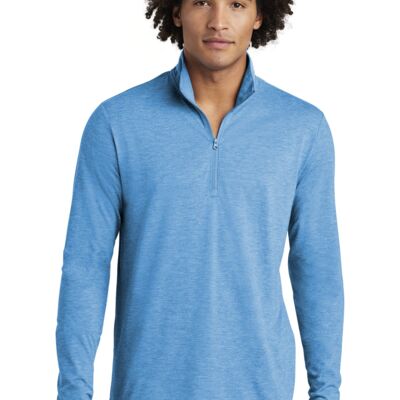 PosiCharge ® Tri Blend Wicking 1/4 Zip Pullover Thumbnail