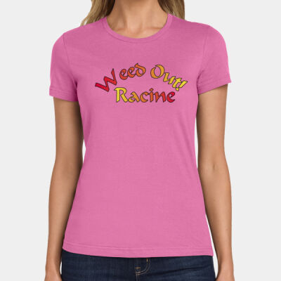 Weed Out Racine - Softstyle ® Ladies T Shirt Thumbnail