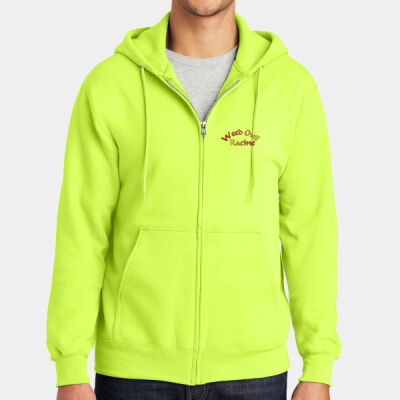 Weed Out Racine - Tall Essential Fleece Full Zip Hooded Sweatshirt Thumbnail