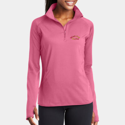 Weed Out Racine - Ladies Sport Wick ® Stretch 1/4 Zip Pullover Thumbnail