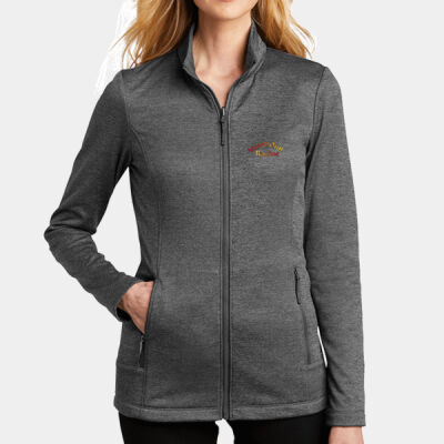 Weed Out Racine - Ladies Collective Striated Fleece Jacket Thumbnail